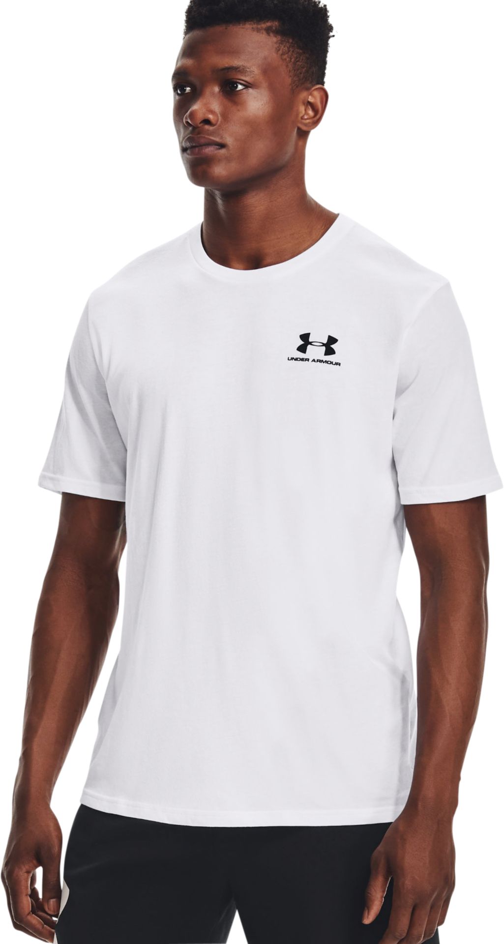 Under Armour Sportstyle Left Chest – weiß