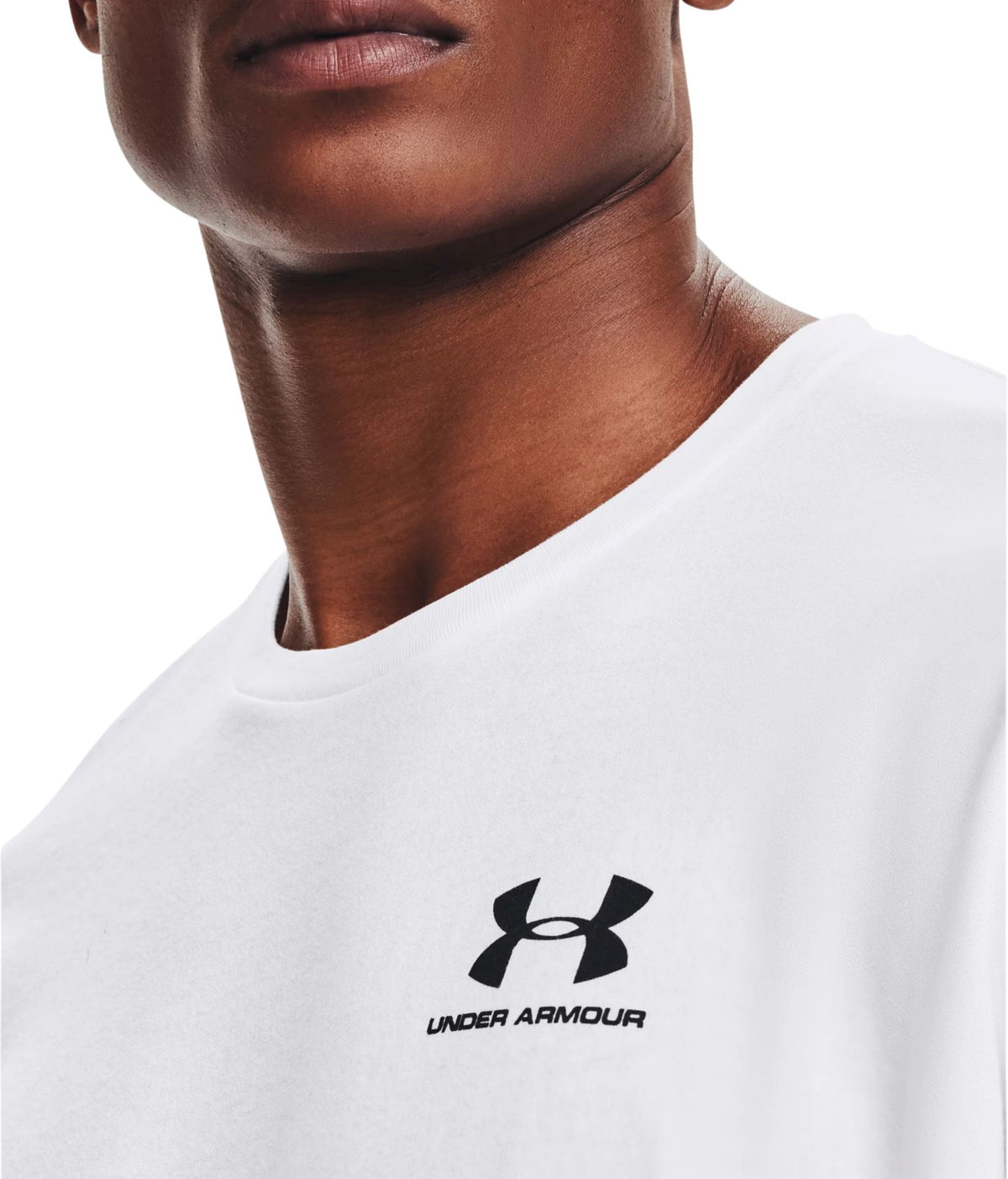 Under Armour Sportstyle Left Chest – weiß