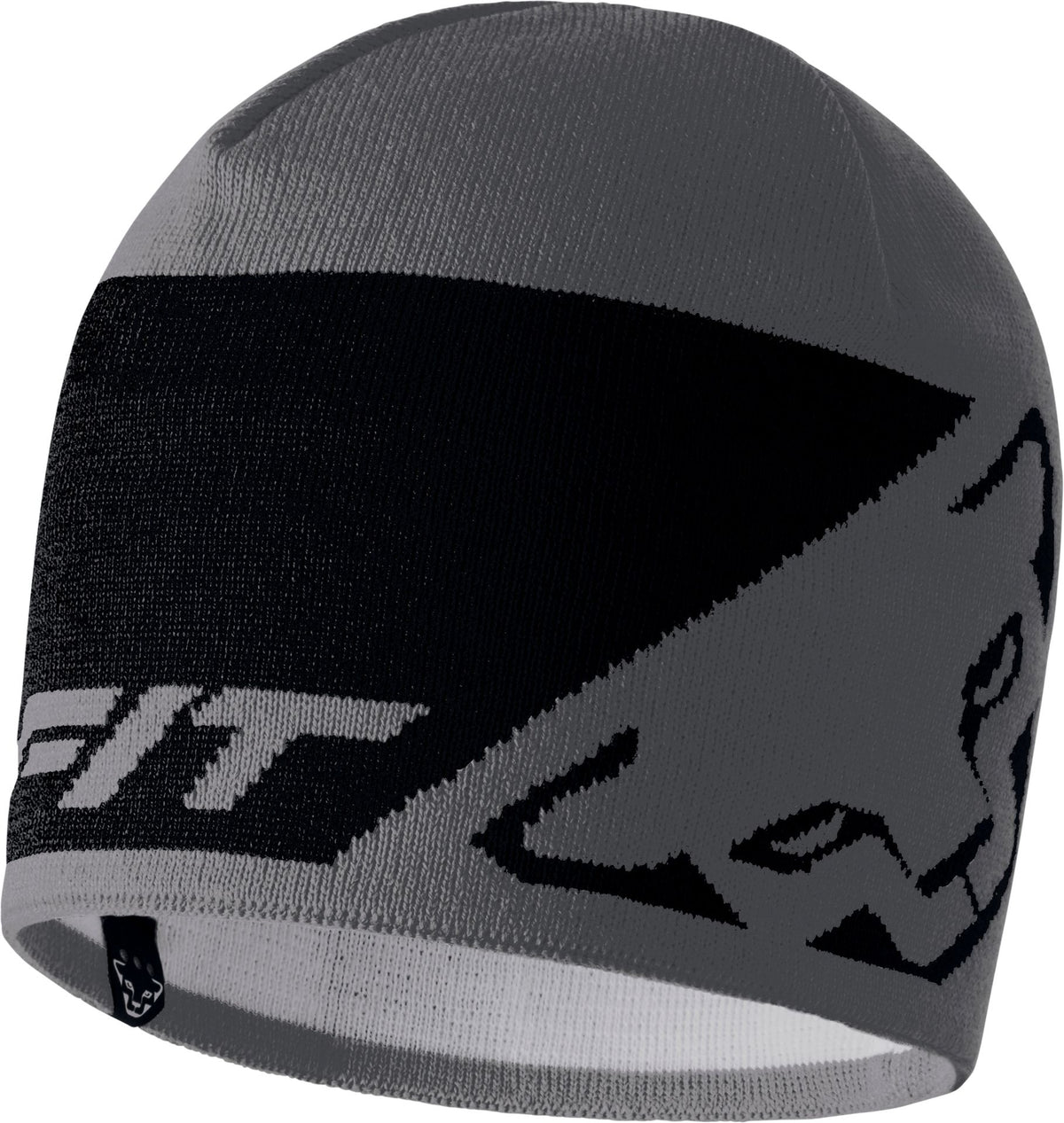 Dynafit Leopard Logo Beanie – grau