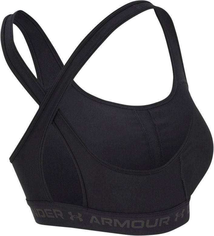 Under Armour Crossback Mid Bra – schwarz