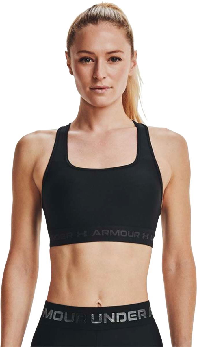 Under Armour Crossback Mid Bra – schwarz
