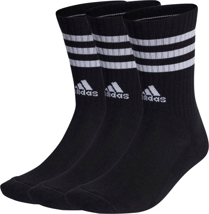 Adidas 3-Streifen Cushioned Crew Socken 3er