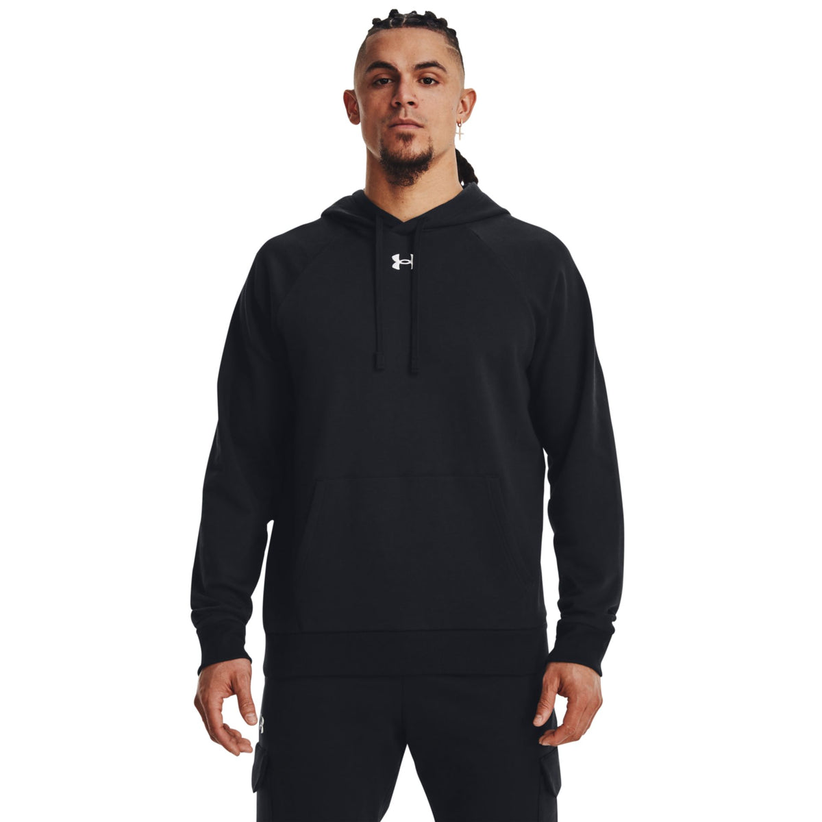 Under Armour Rival Fleece Hoodie – schwarz