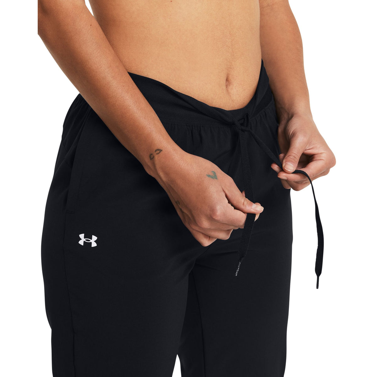 Under Armour ArmourSport High Rise Woven Pant – schwarz