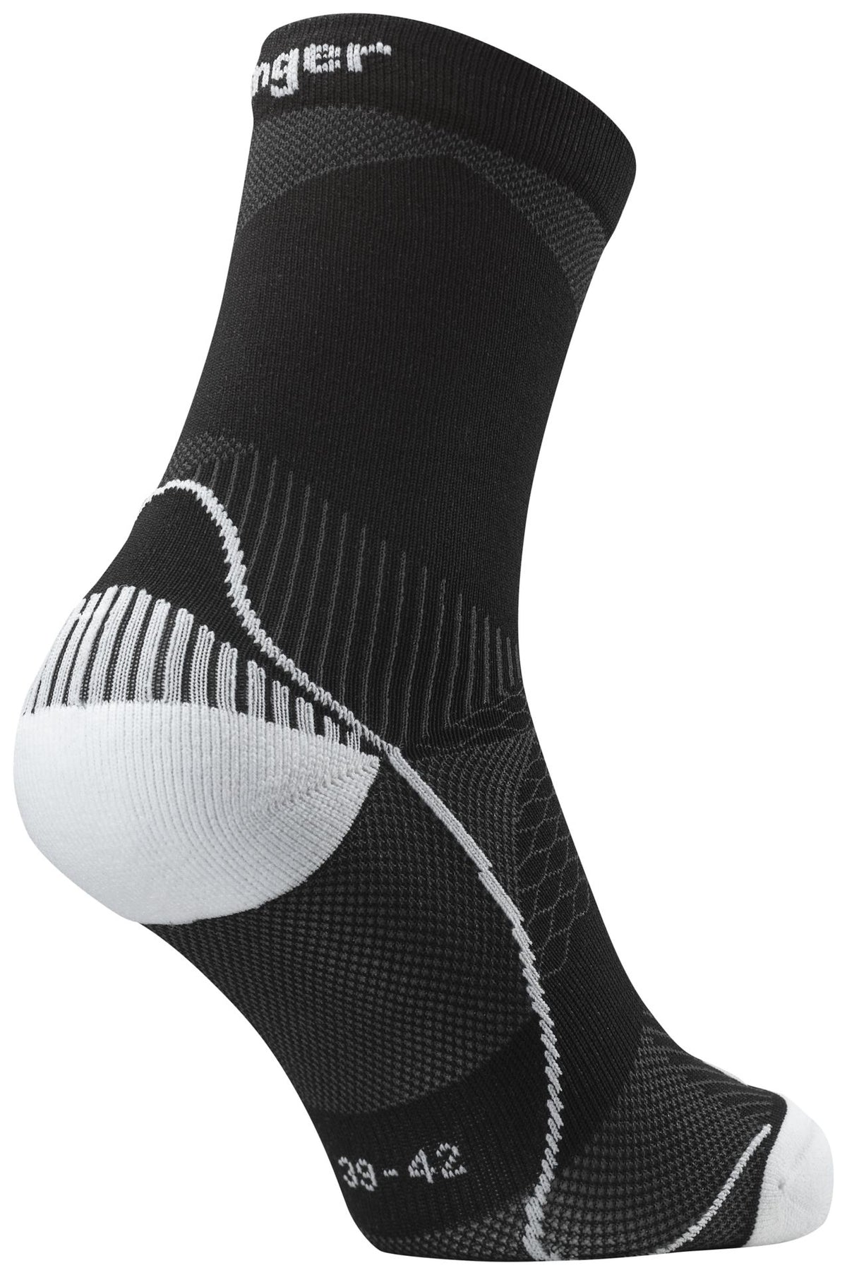 Benger ERW.CRW CUT RUNNING SOCKE 2ER – schwarz