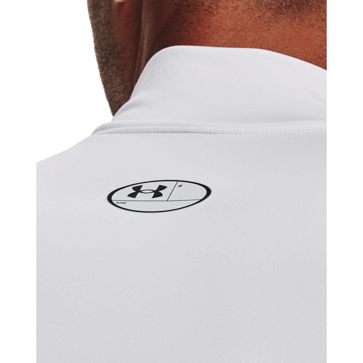 Under Armour ColdGear Compression Mock – weiß