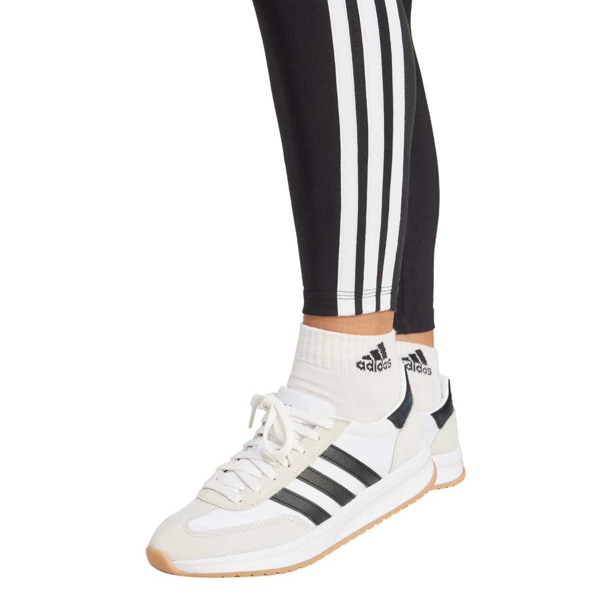 Adidas Essentials 3-Stripes Cotton Leggings