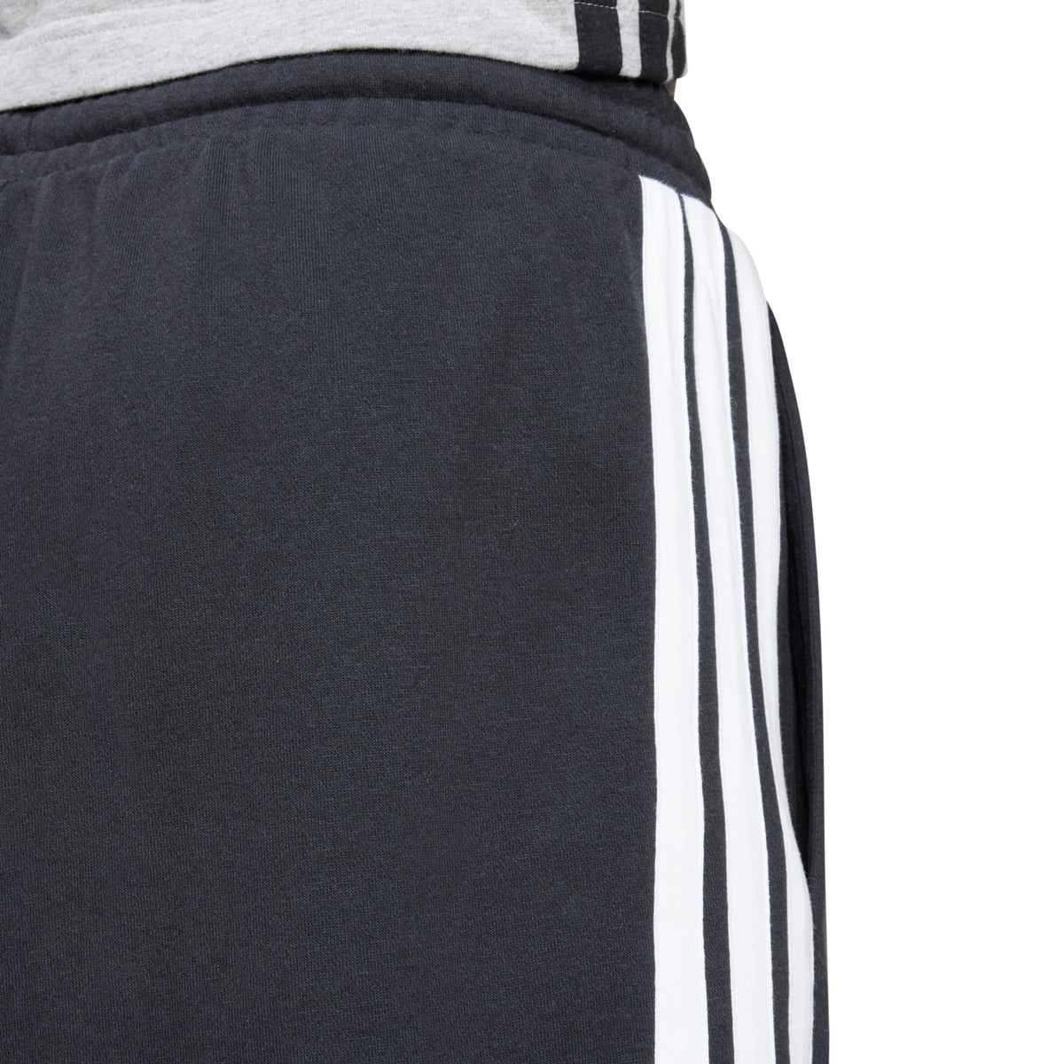 Adidas Essentials 3-Stripes French Terry Short – schwarz