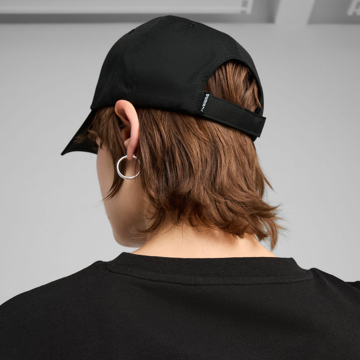 Puma ESS METAL PUMA CAT BB Cap – schwarz