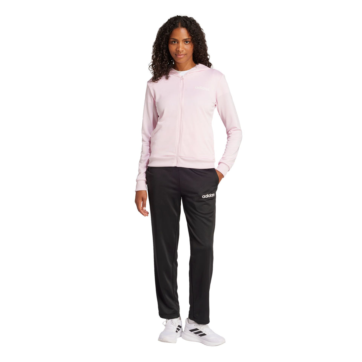 Adidas Linear Logo Tracksuit – rosa