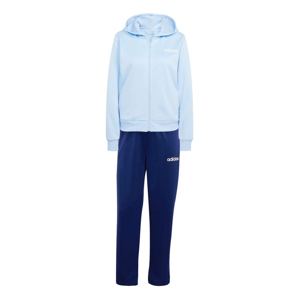Adidas Linear Logo Tracksuit – blau