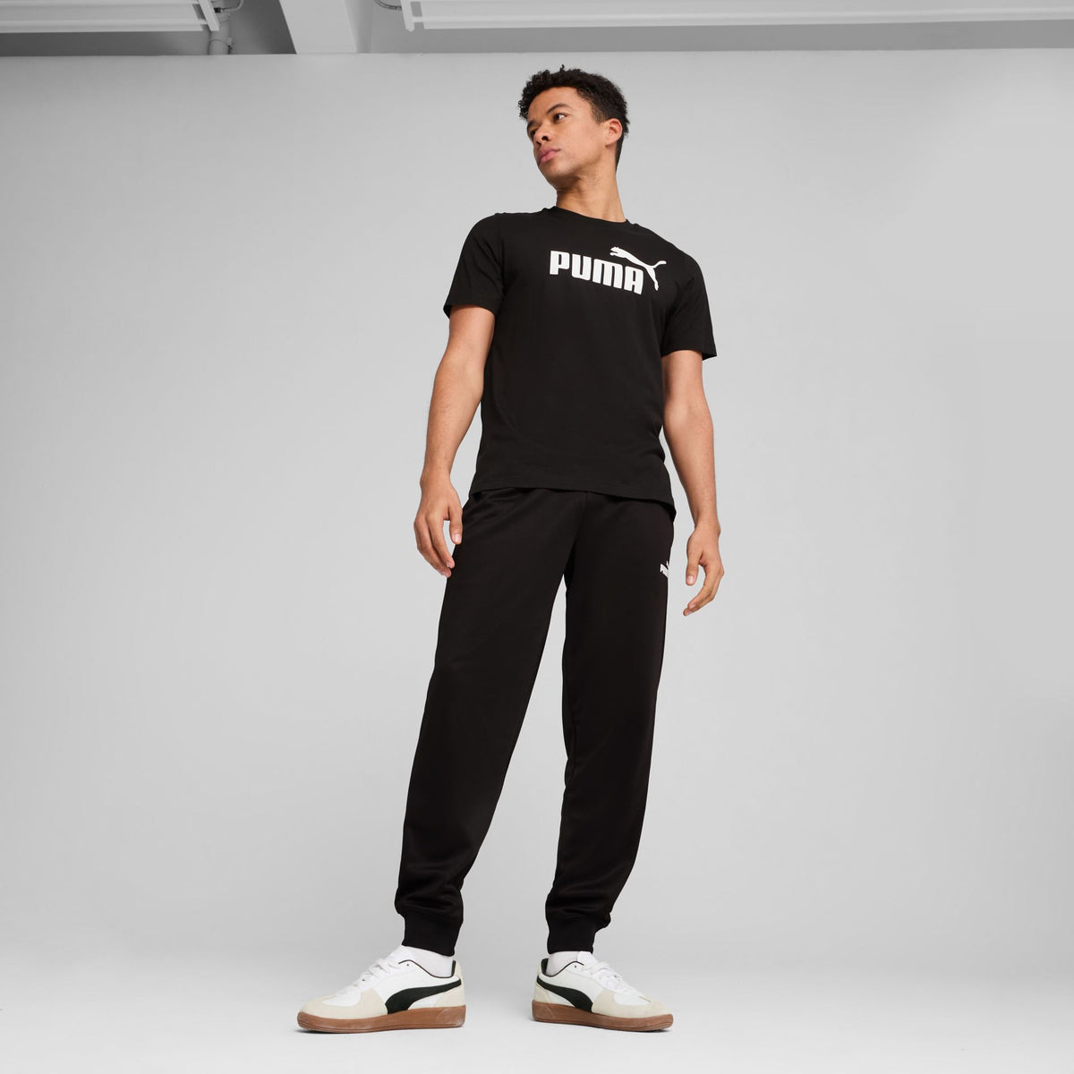 Puma ESS No. 1 Logo Tee – schwarz