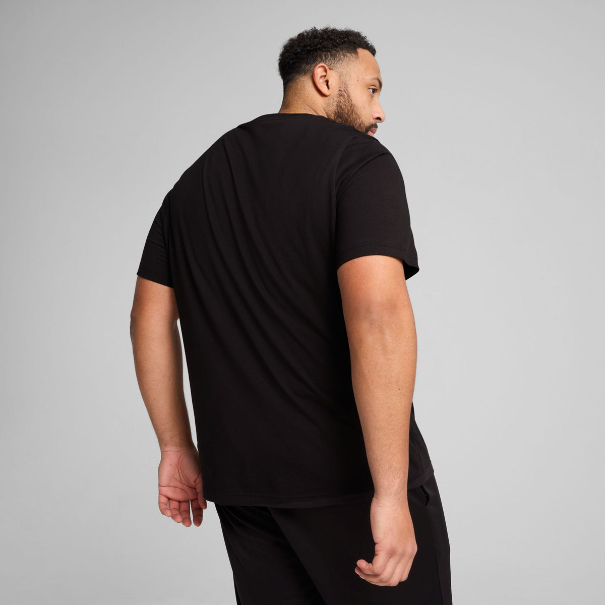Puma ESS No. 1 Logo Tee – schwarz