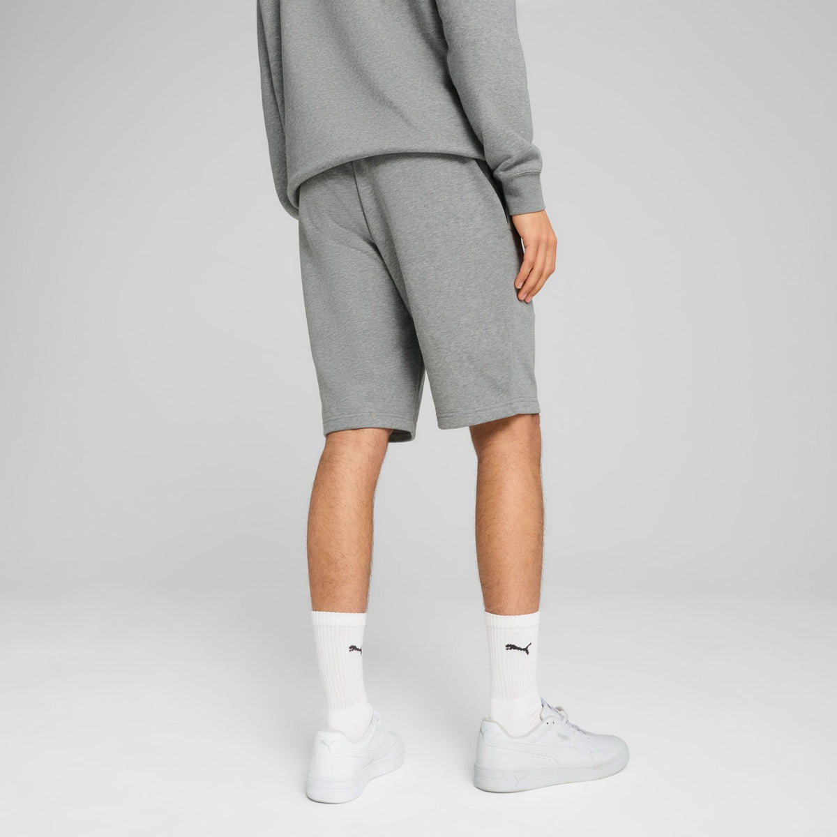 Puma ESS No. 1 Logo Shorts 10" – grau