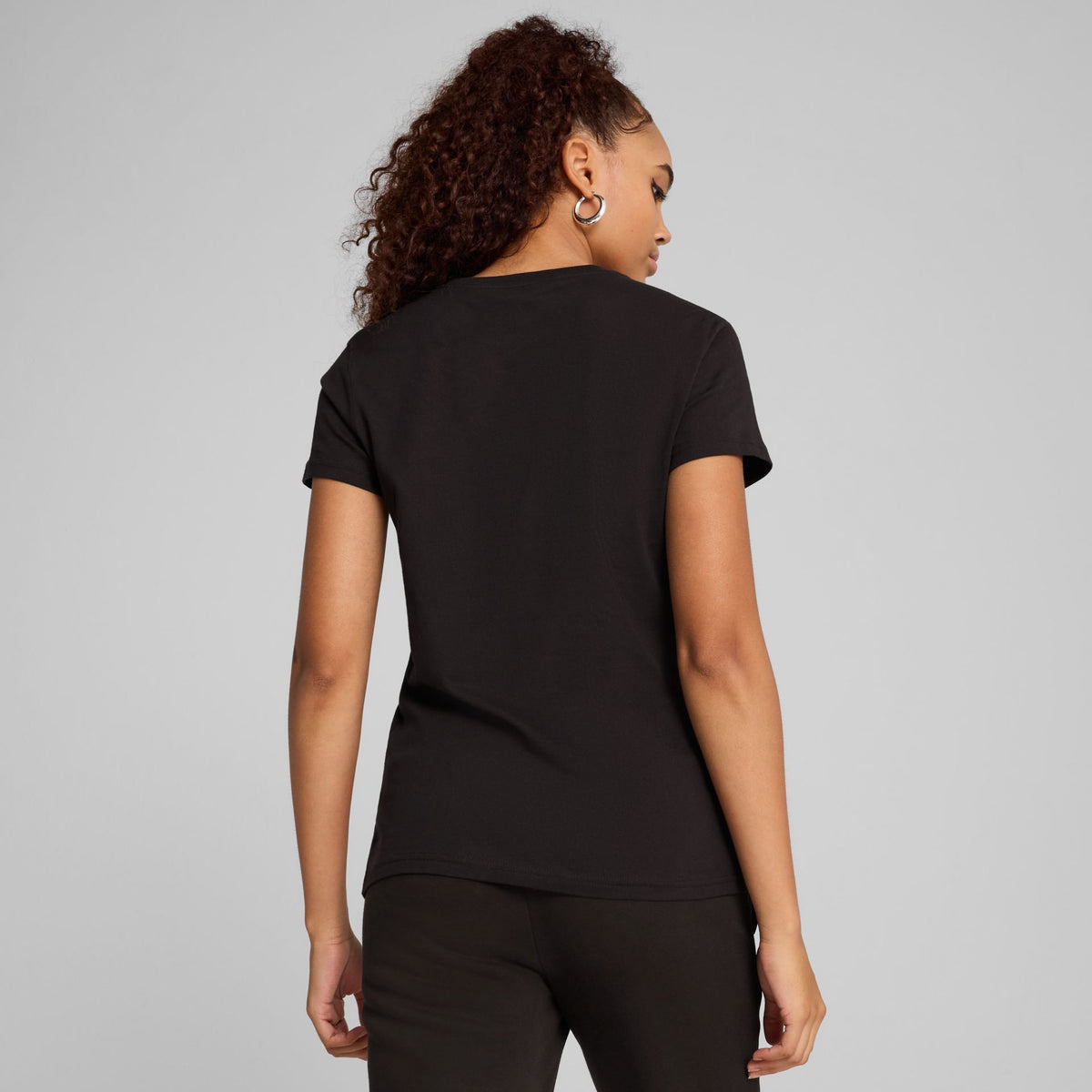 Puma ESS No. 1 Logo Tee – schwarz
