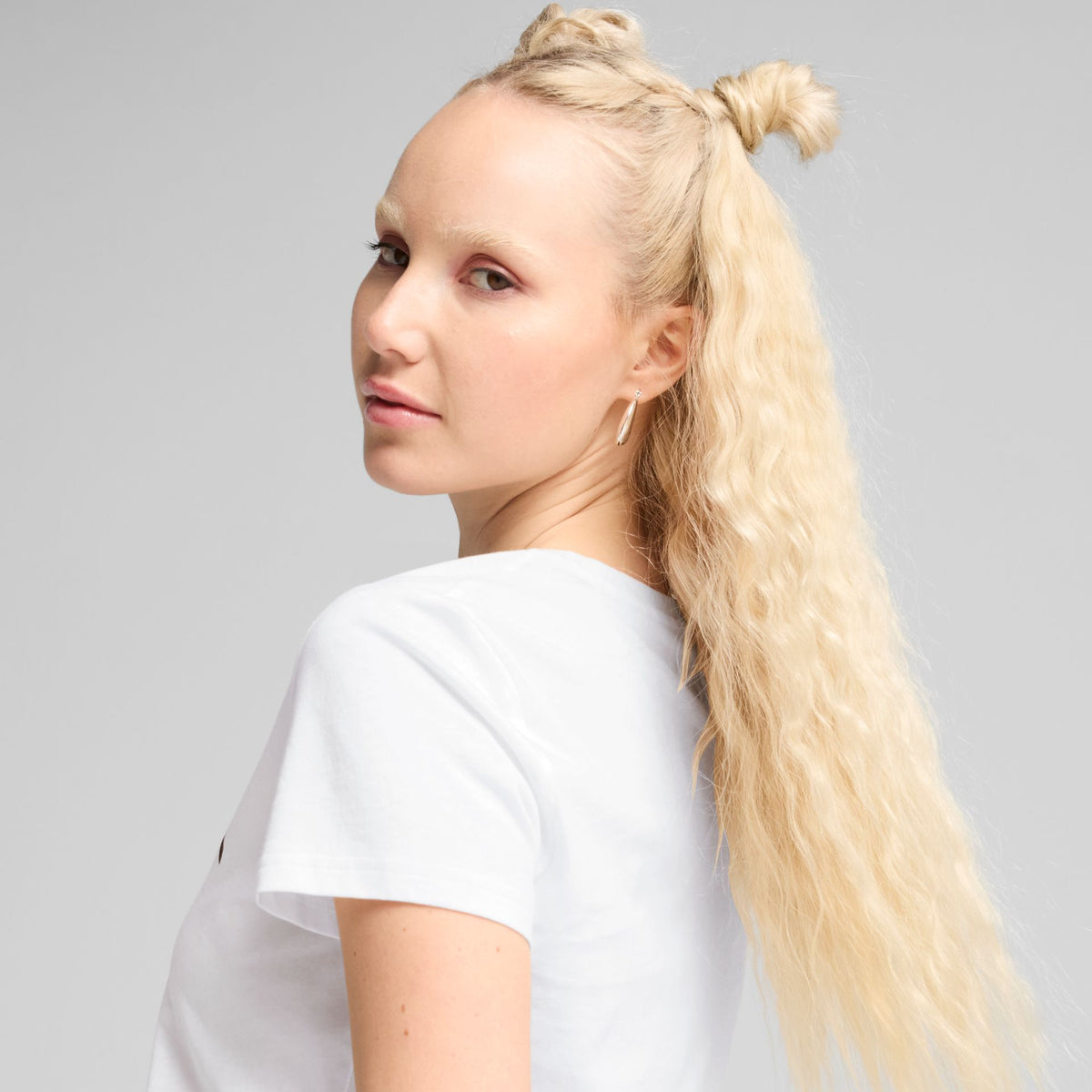 Puma ESS No. 1 Logo Tee – weiß