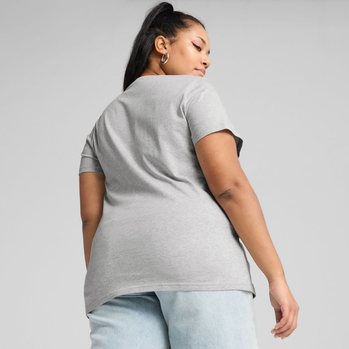 Puma ESS No. 1 Logo Tee – grau