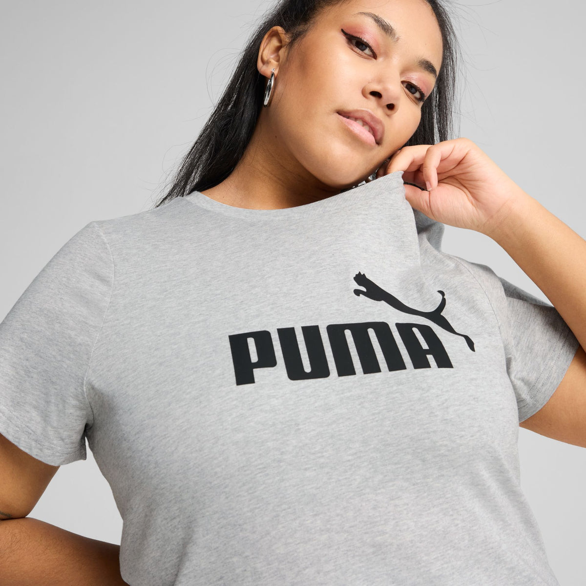 Puma ESS No. 1 Logo Tee – grau