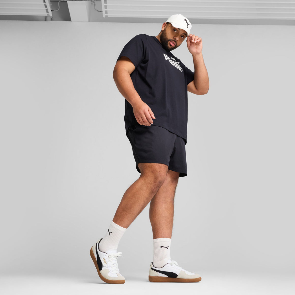 Puma ESS No. 1 Logo Tee – dunkelblau/navy