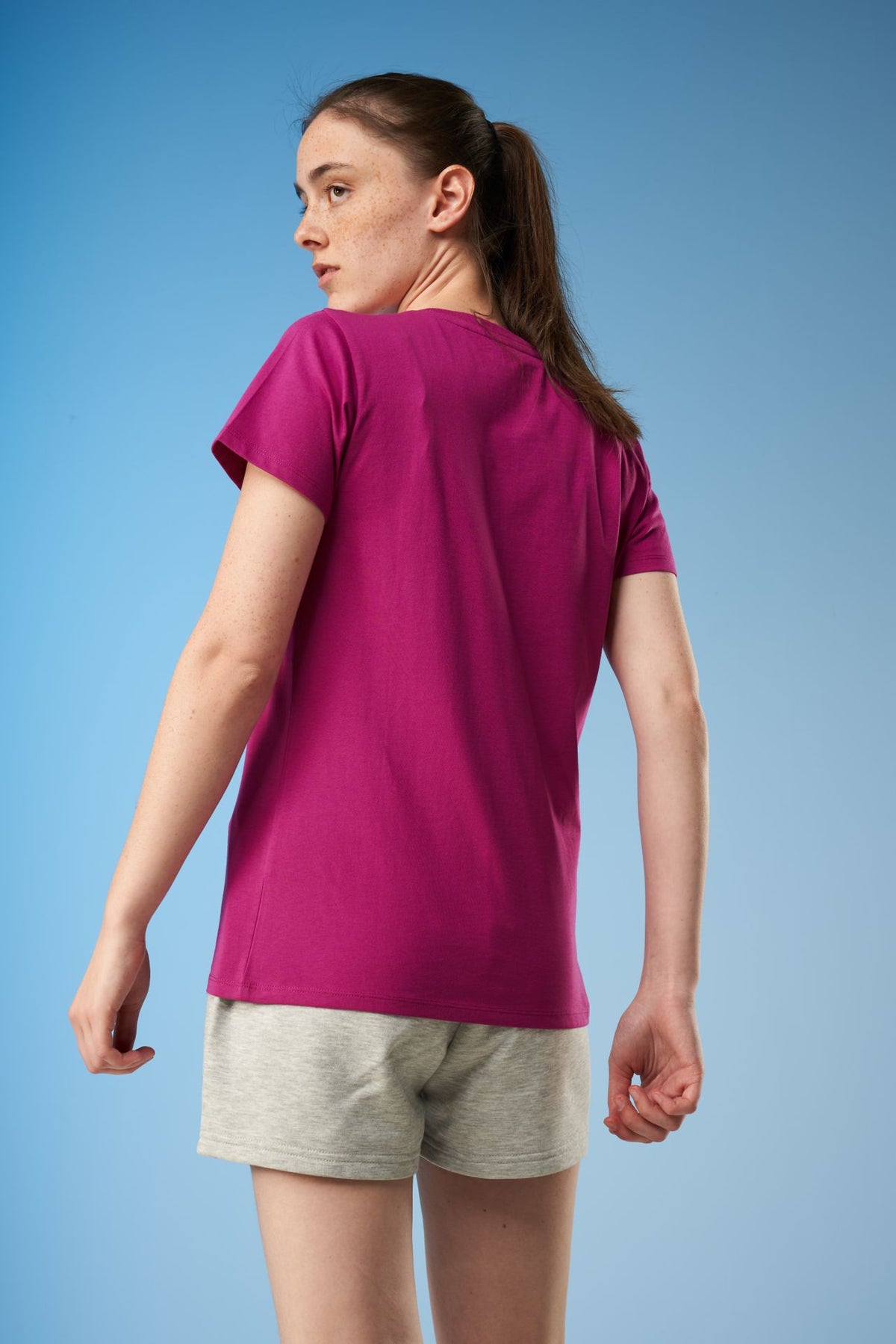 Benger Sweat Short – grau