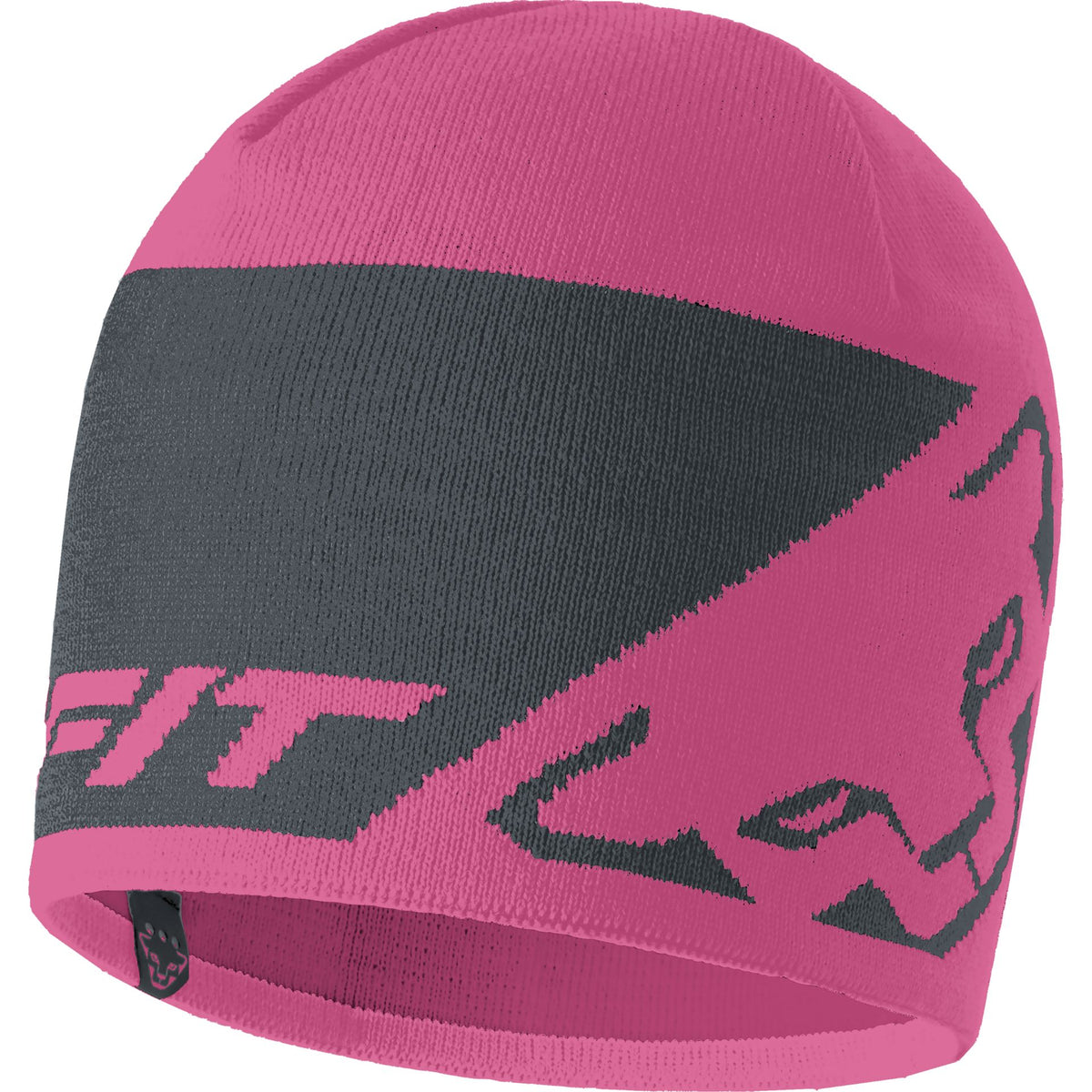 Dynafit Leopard Logo Beanie – lila