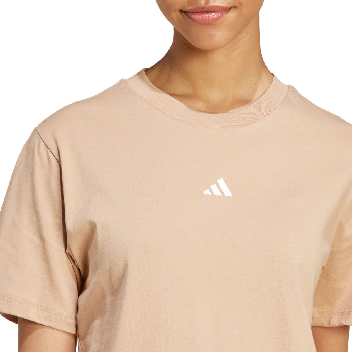 Adidas Essentials Small Logo Cotton Tee
