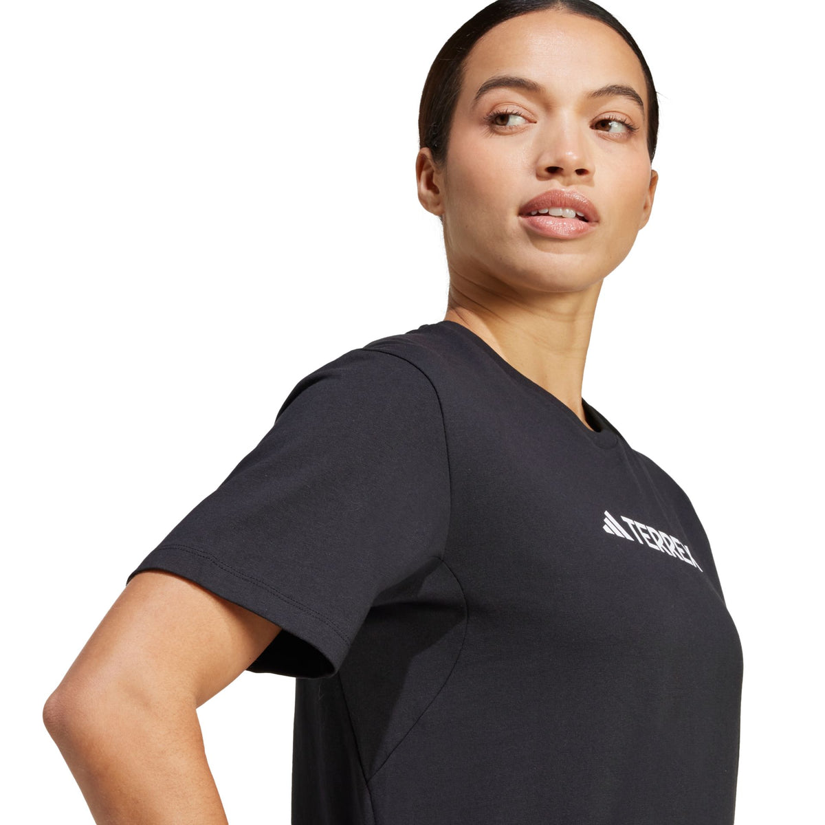 Adidas Terrex Terrex Classic Logo Tee – schwarz