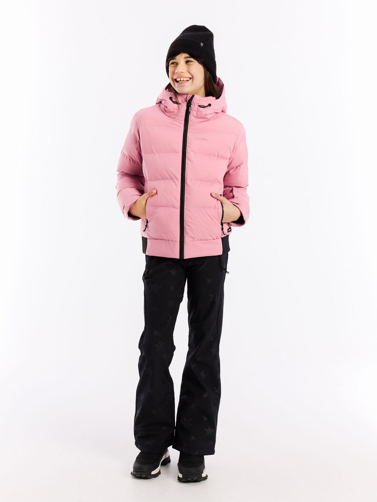 Protest PRTELINY JR Snowjacket – pink