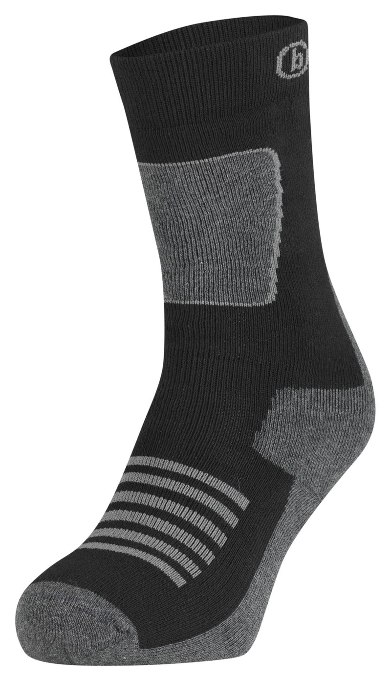 Benger KD. SKISOCKEN 2PACK SCHWARZ