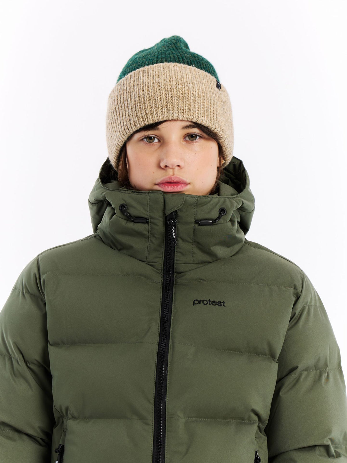 Protest PRTELINY JR Snowjacket – grün