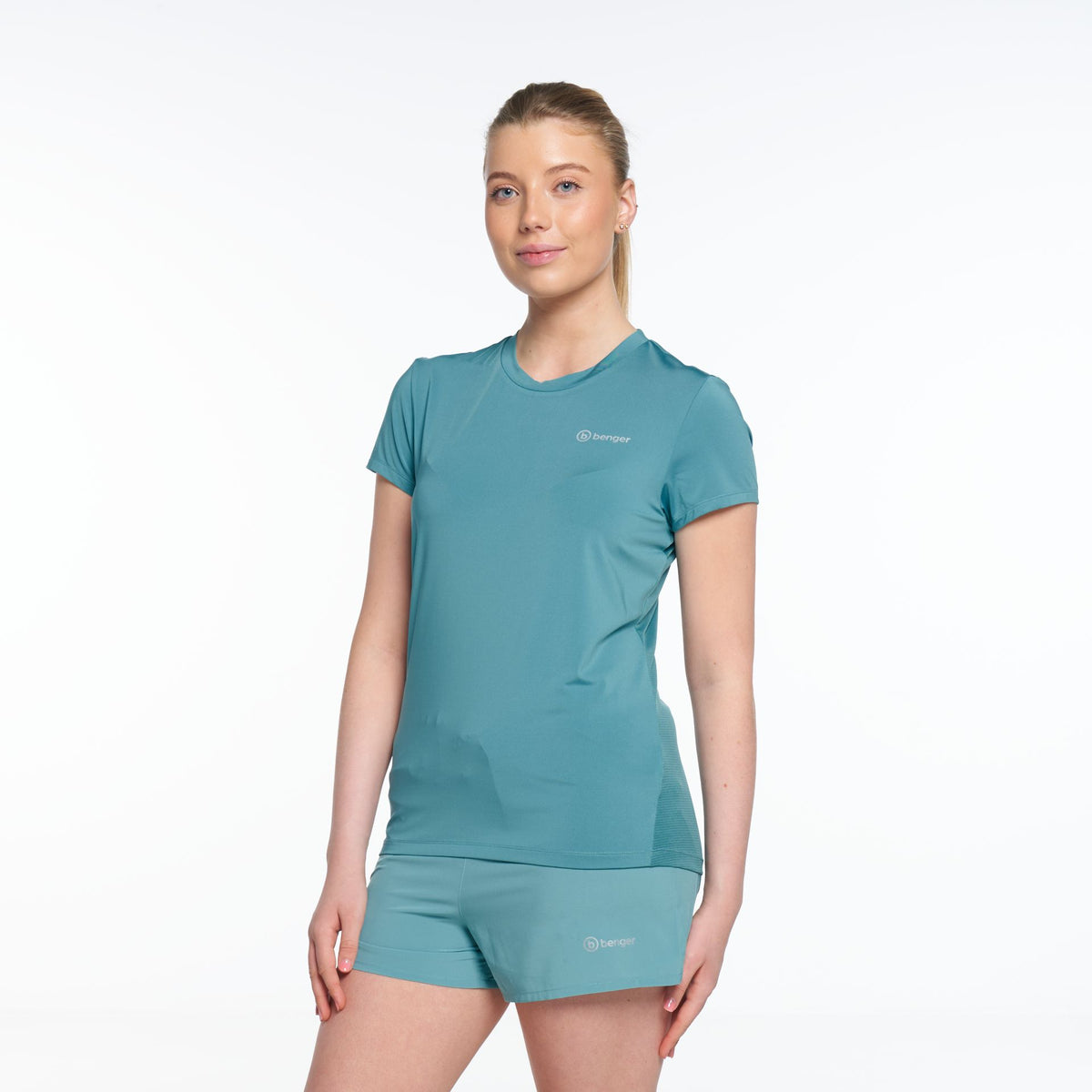 Benger RUNNING T-SHIRT – petrol
