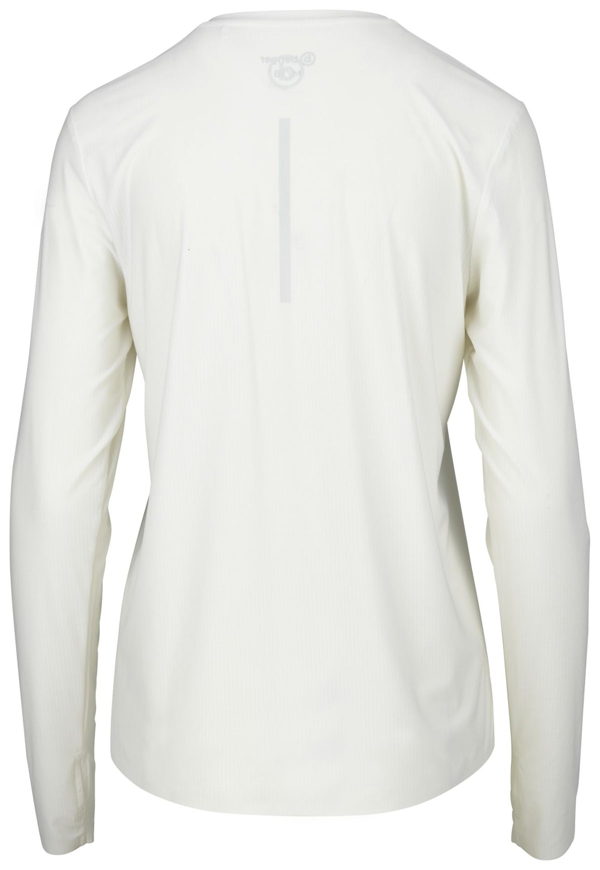 Benger RUNNING LANGARMSHIRT – weiß