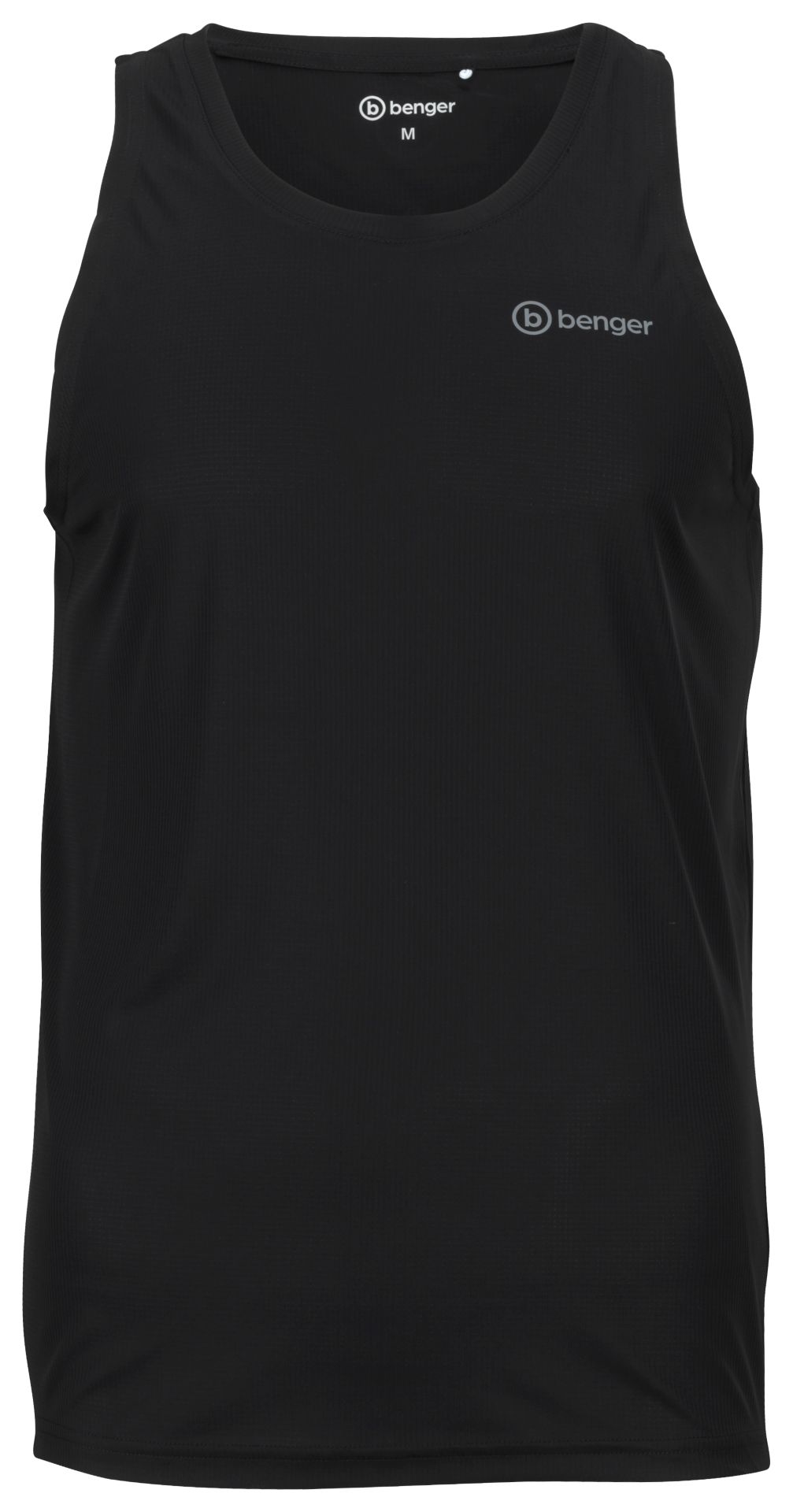 Benger RUNNING BASIC SINGLET – schwarz