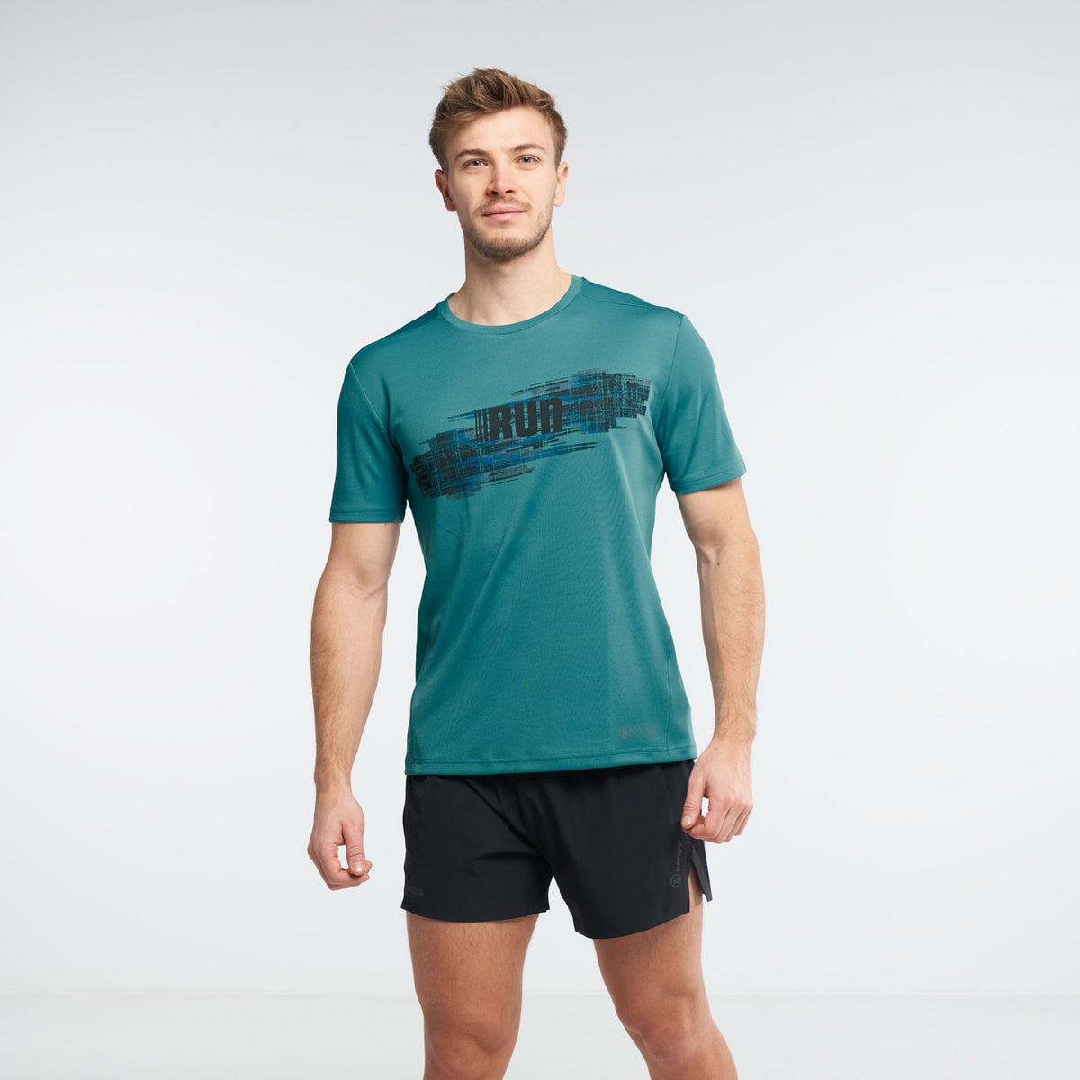Benger RUNNING T-SHIRT LOGO – türkis
