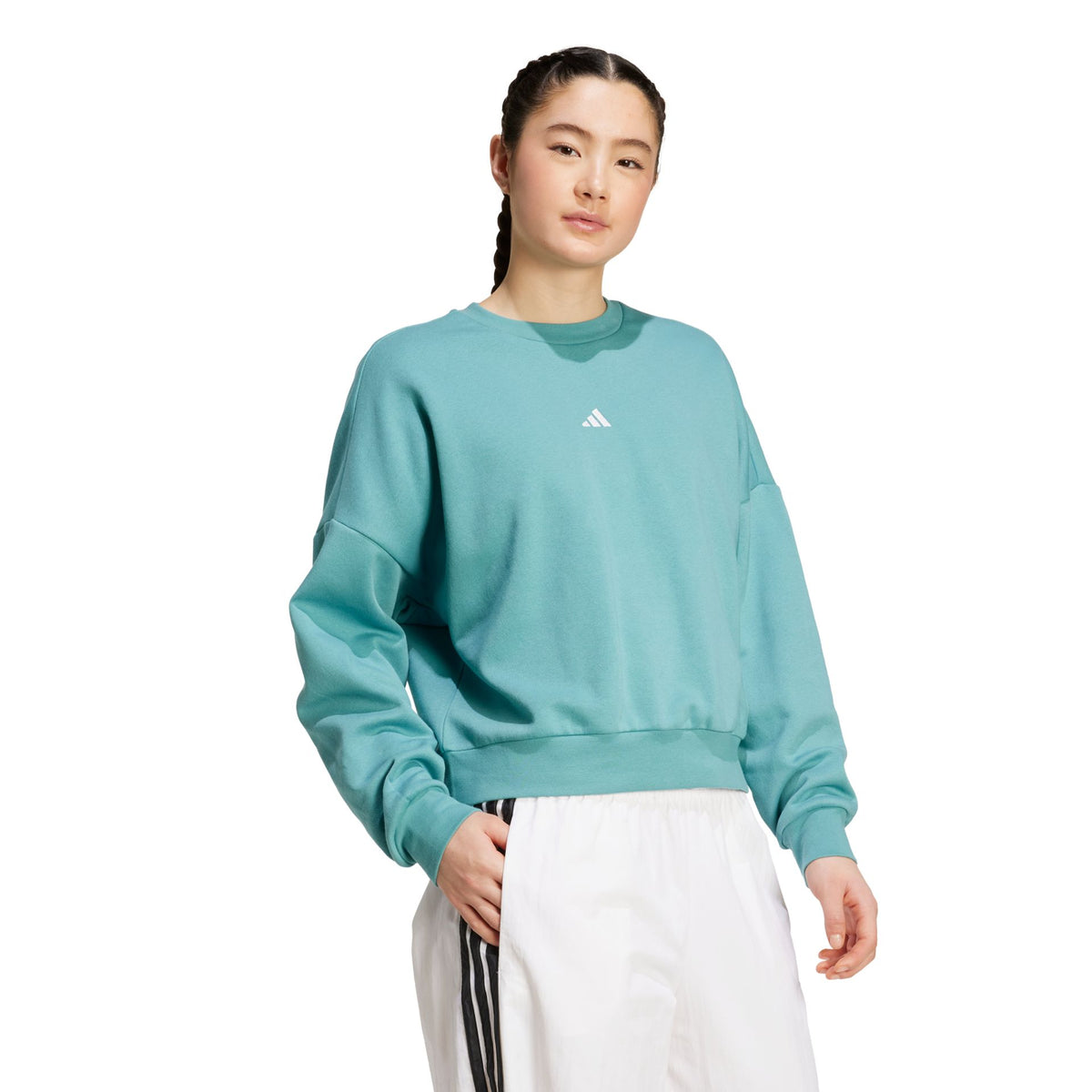Adidas Essentials Small Logo Feel Cozy Sweatshirt