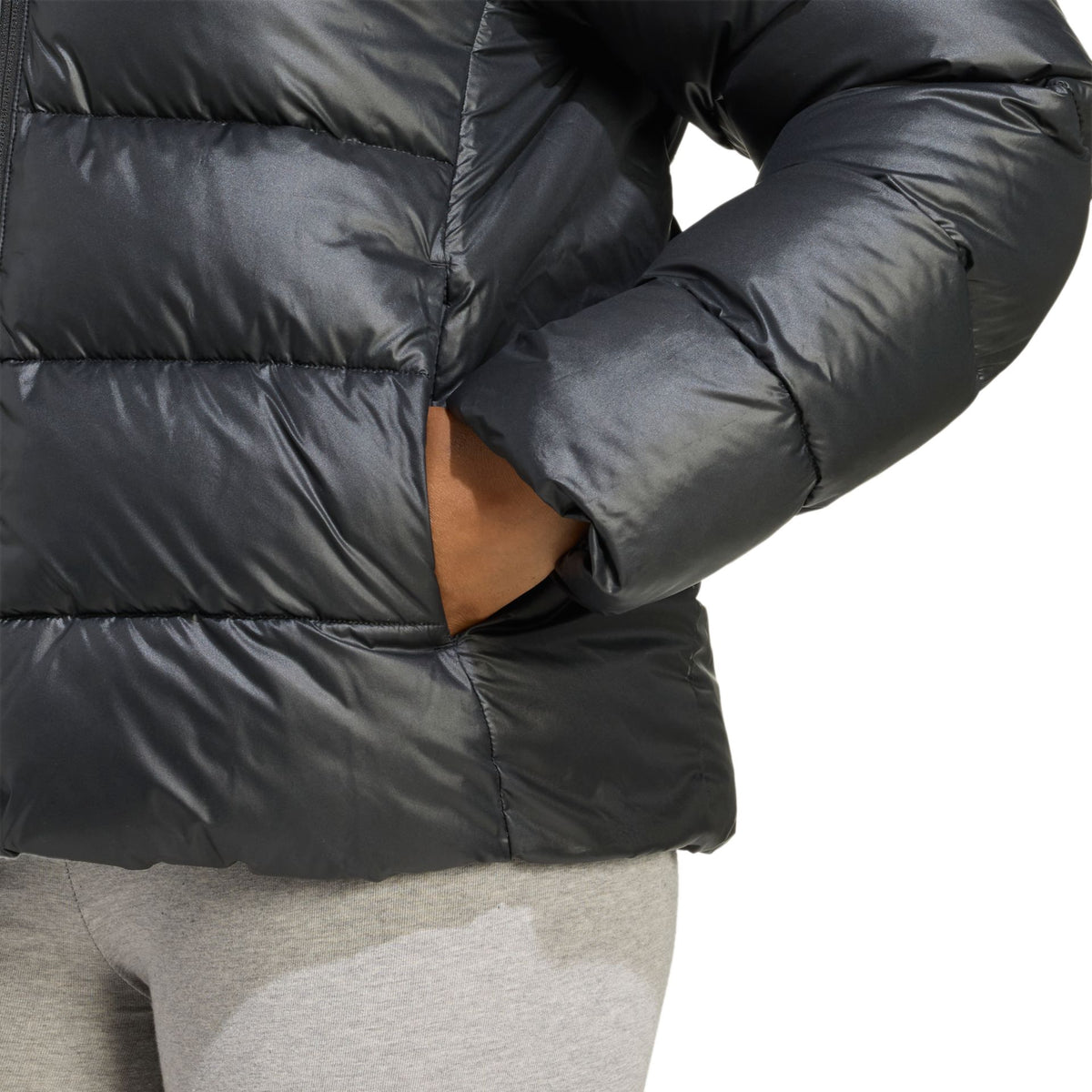 Adidas Essentials CLIMAWARM Synthetic Down Puffer Hooded Jackets