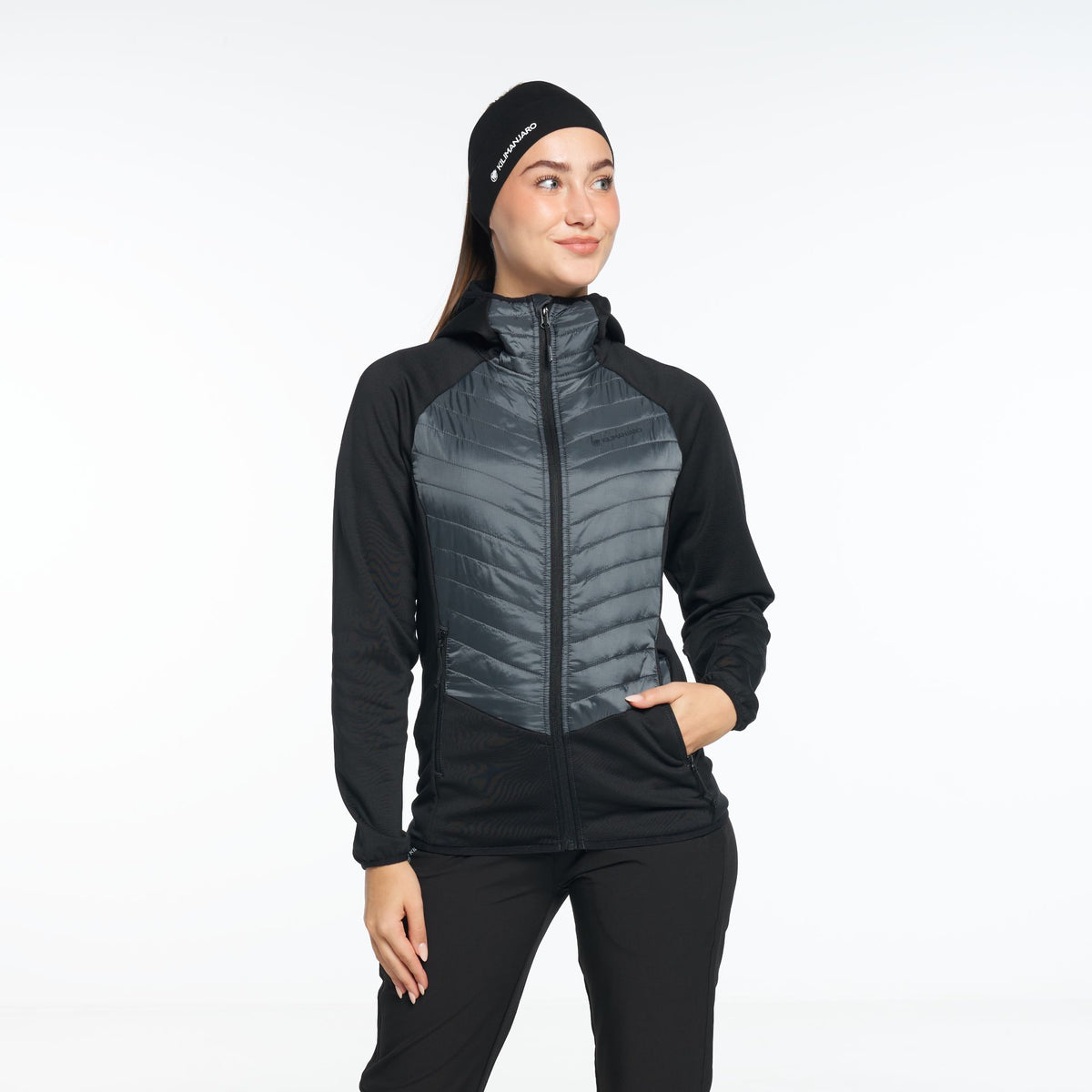 Kilimanjaro CABRELA HYBRIDJACKE – anthrazit