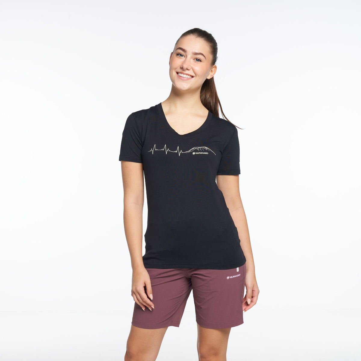 Kilimanjaro COMPORTA WANDERSHIRT – schwarz
