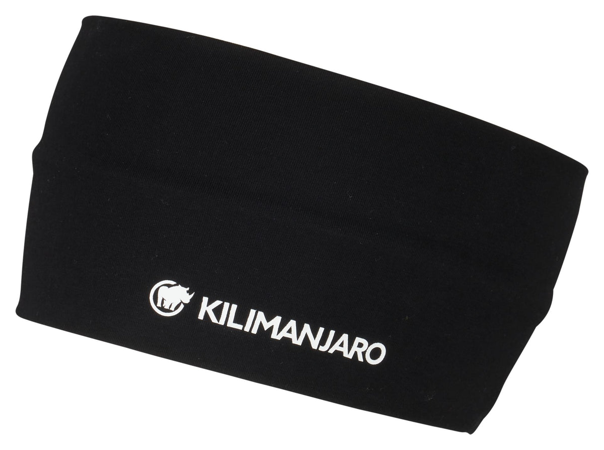 Kilimanjaro ERW. STIRNBAND – schwarz