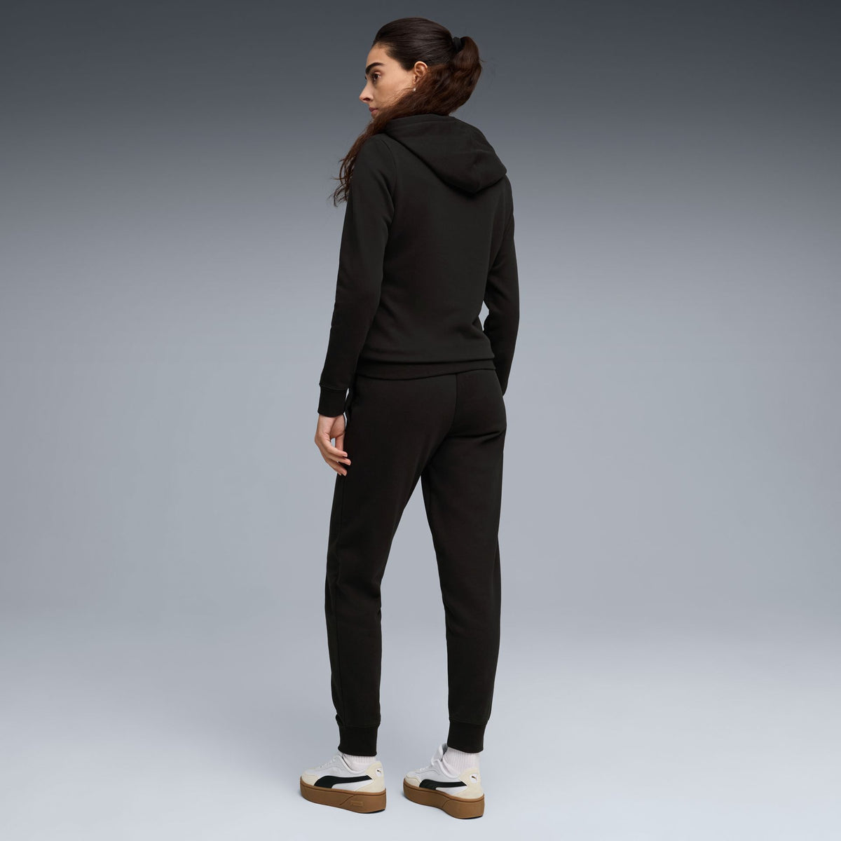 Puma Hooded Sweat Suit TR cl – schwarz