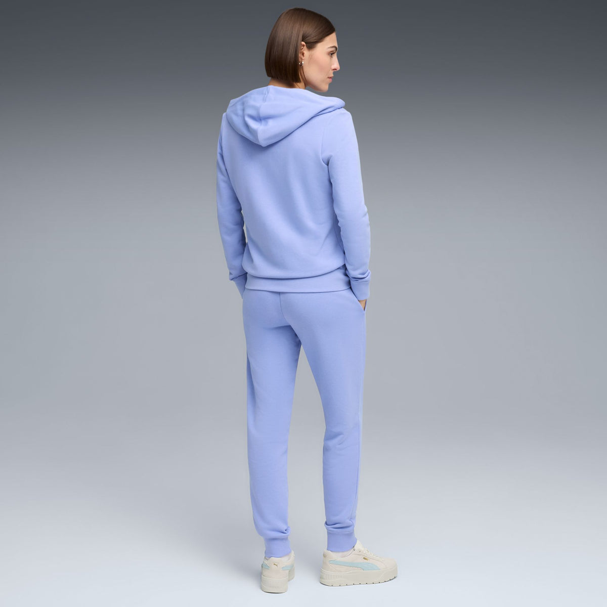 Puma Hooded Sweat Suit TR cl – blau