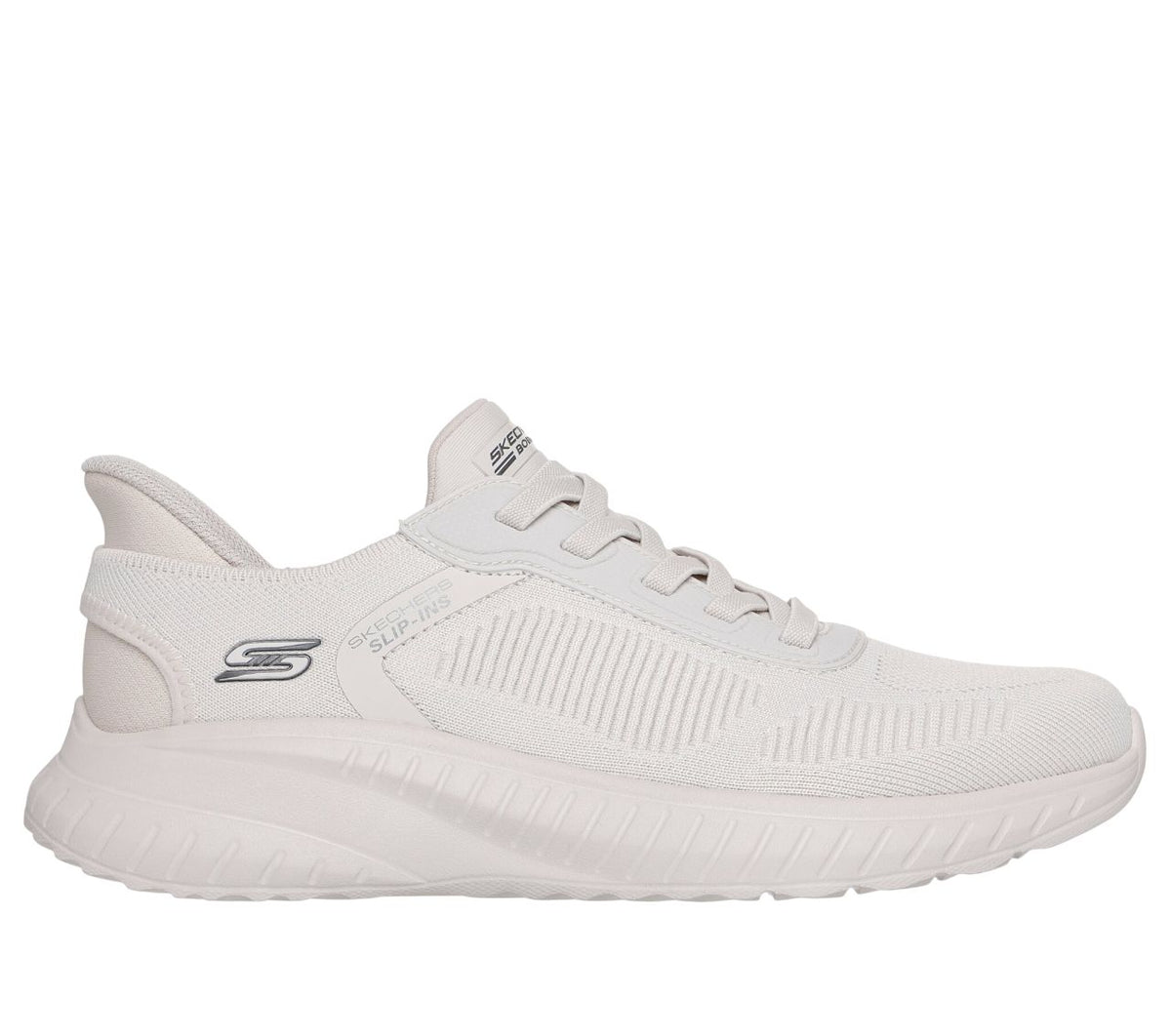 Skechers SLIP-INS: BOBS SPORT SQUAD – weiß