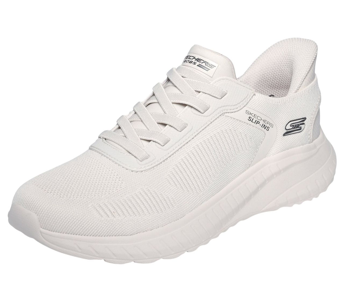 Skechers SLIP-INS: BOBS SPORT SQUAD – weiß