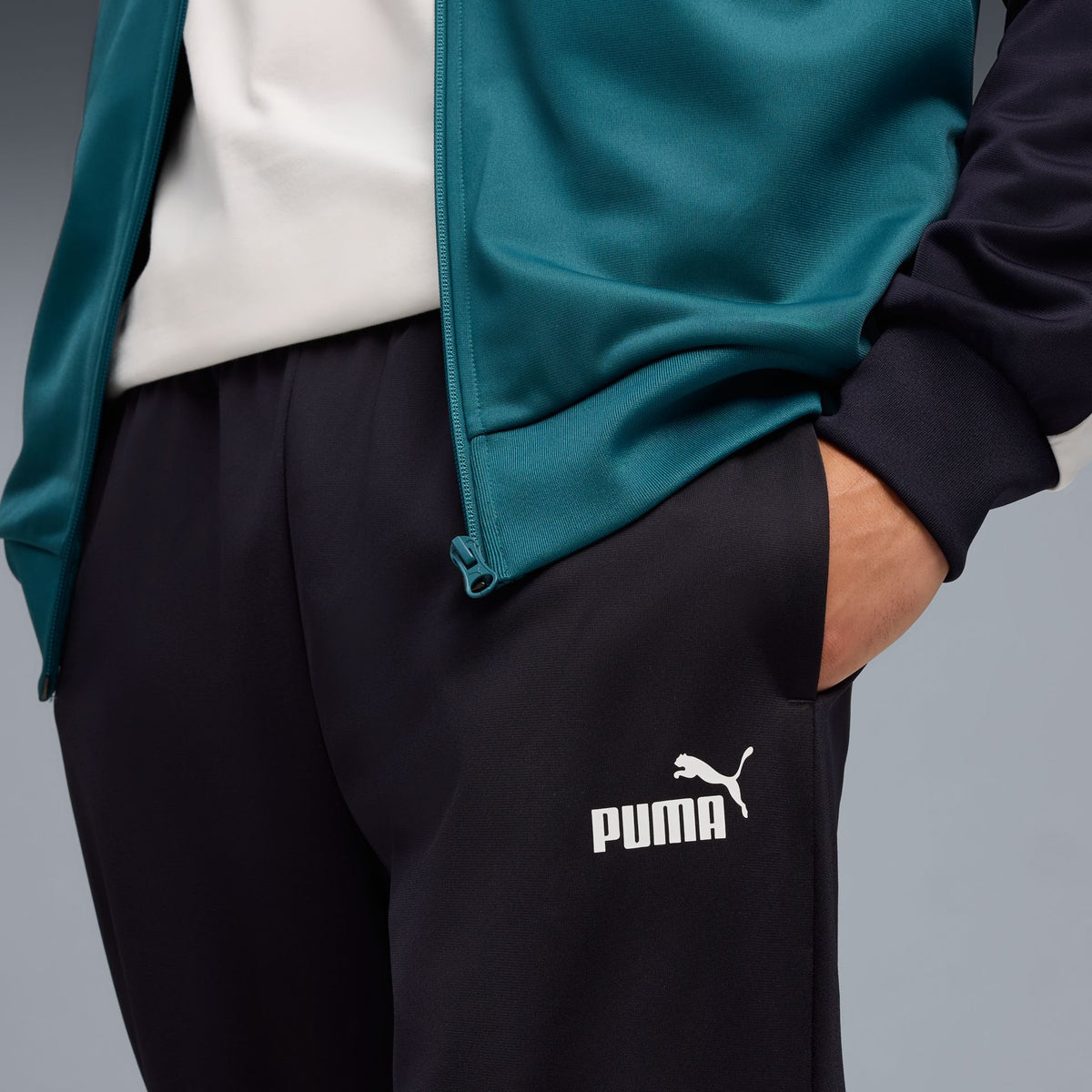 Puma ESS Block Poly Suit – grün