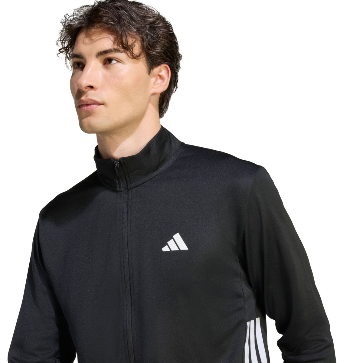 Adidas Workout Essentials All Set 3-Stripes Knit Jacket