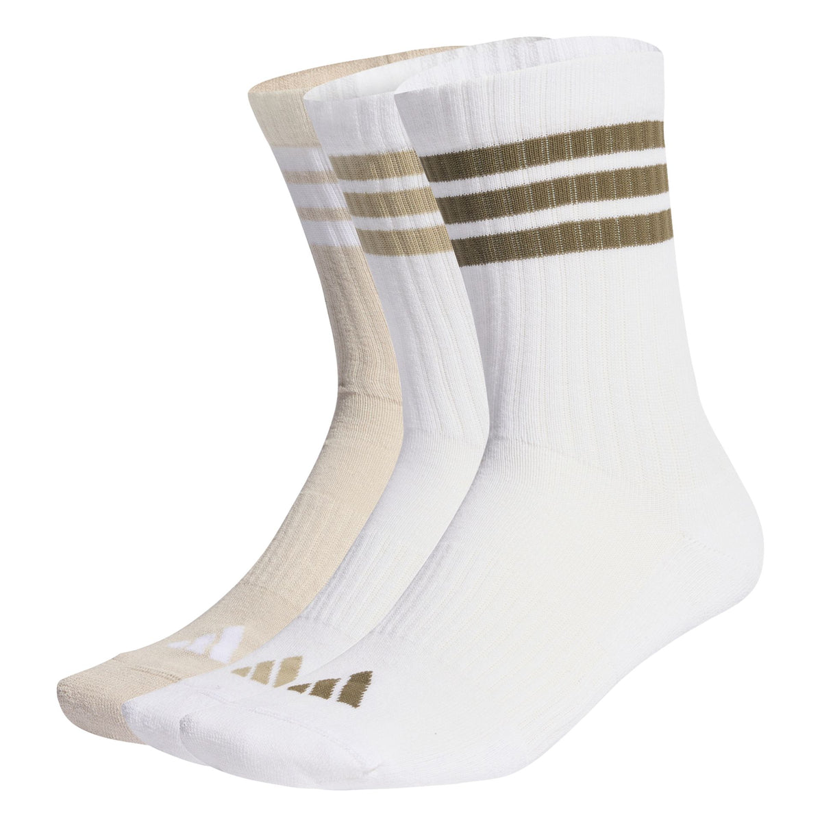 Adidas 3-Streifen Cushioned Sportswear Crew Socken 3er
