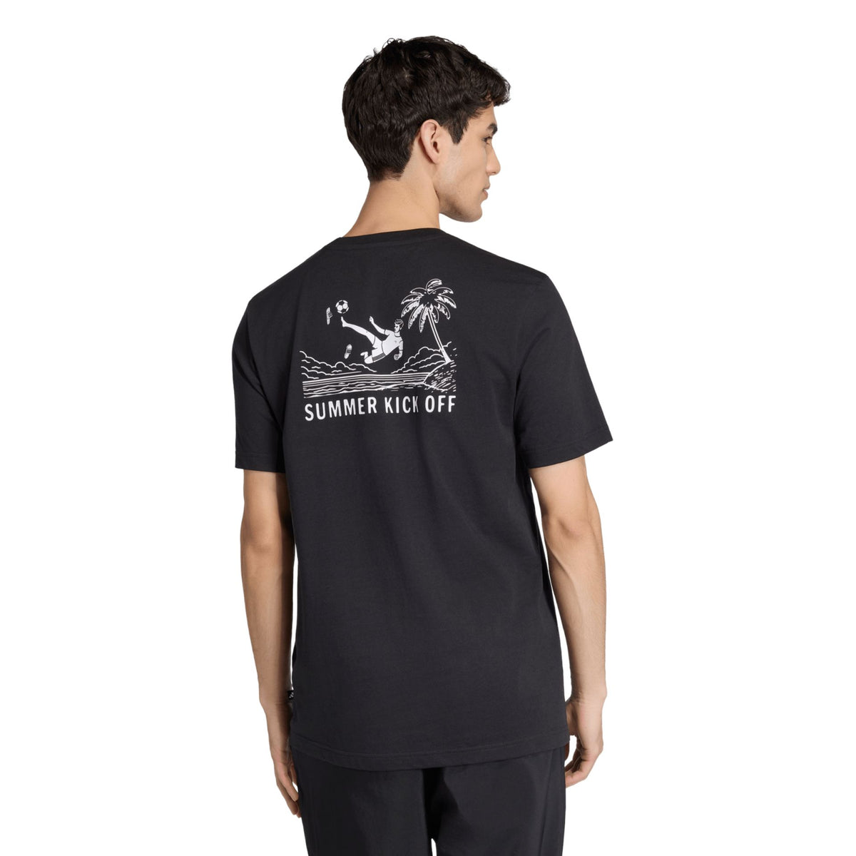 Adidas Summer Slides Sport Graphic Tee