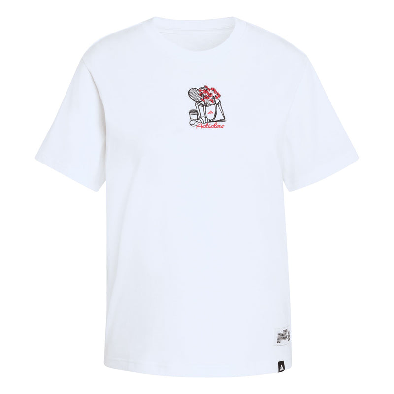 Adidas Mini Embroidery Graphic Tee