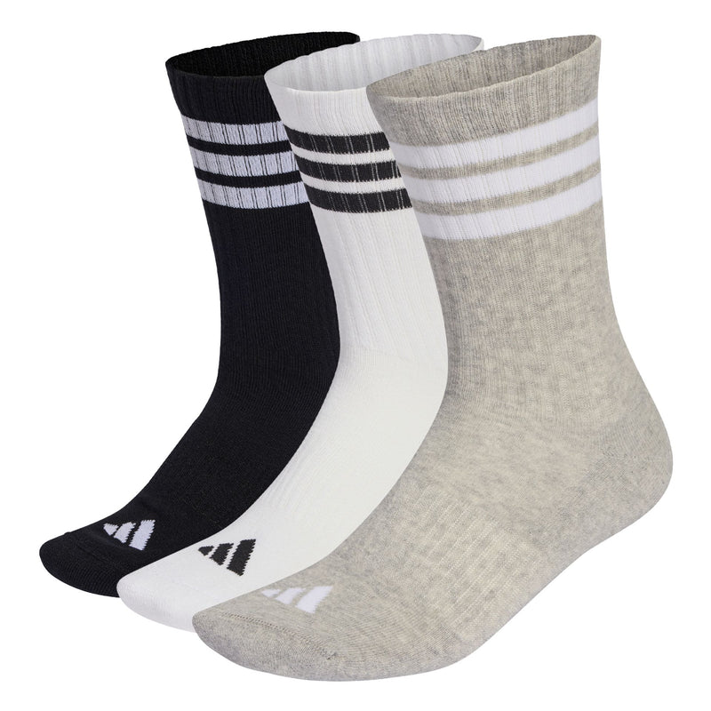Adidas 3-Streifen Cushioned Sportswear Crew Socken 3er
