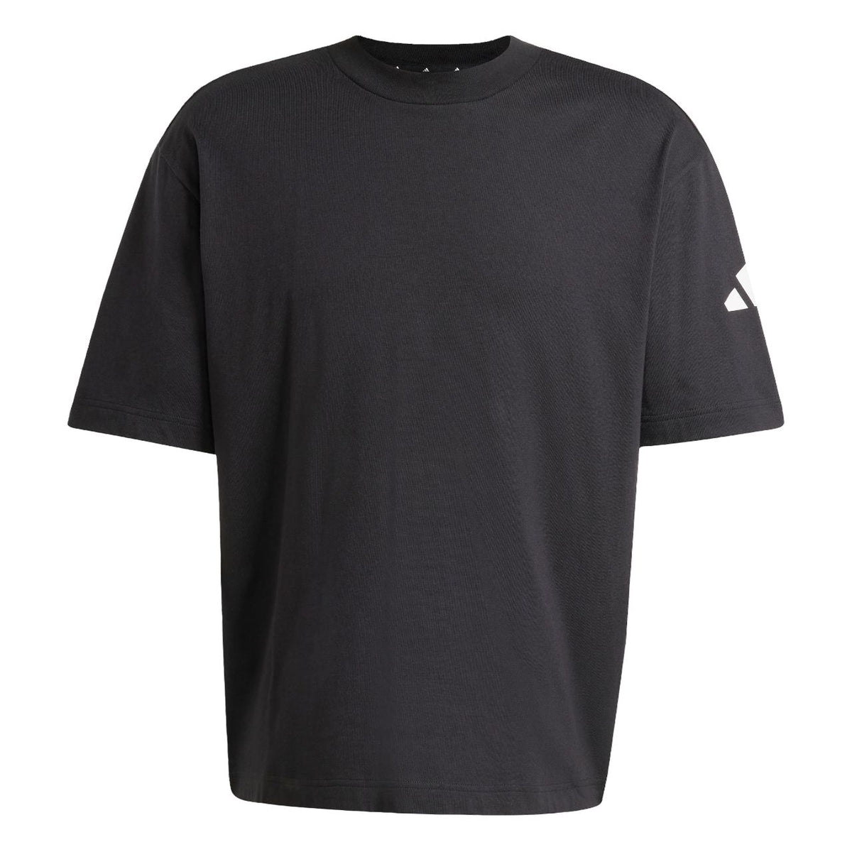 Adidas Essentials Loose Fit 3 Bar Logo Tee – schwarz